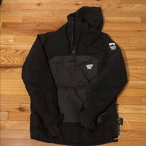 MonTec Black Men's Ski Jacket